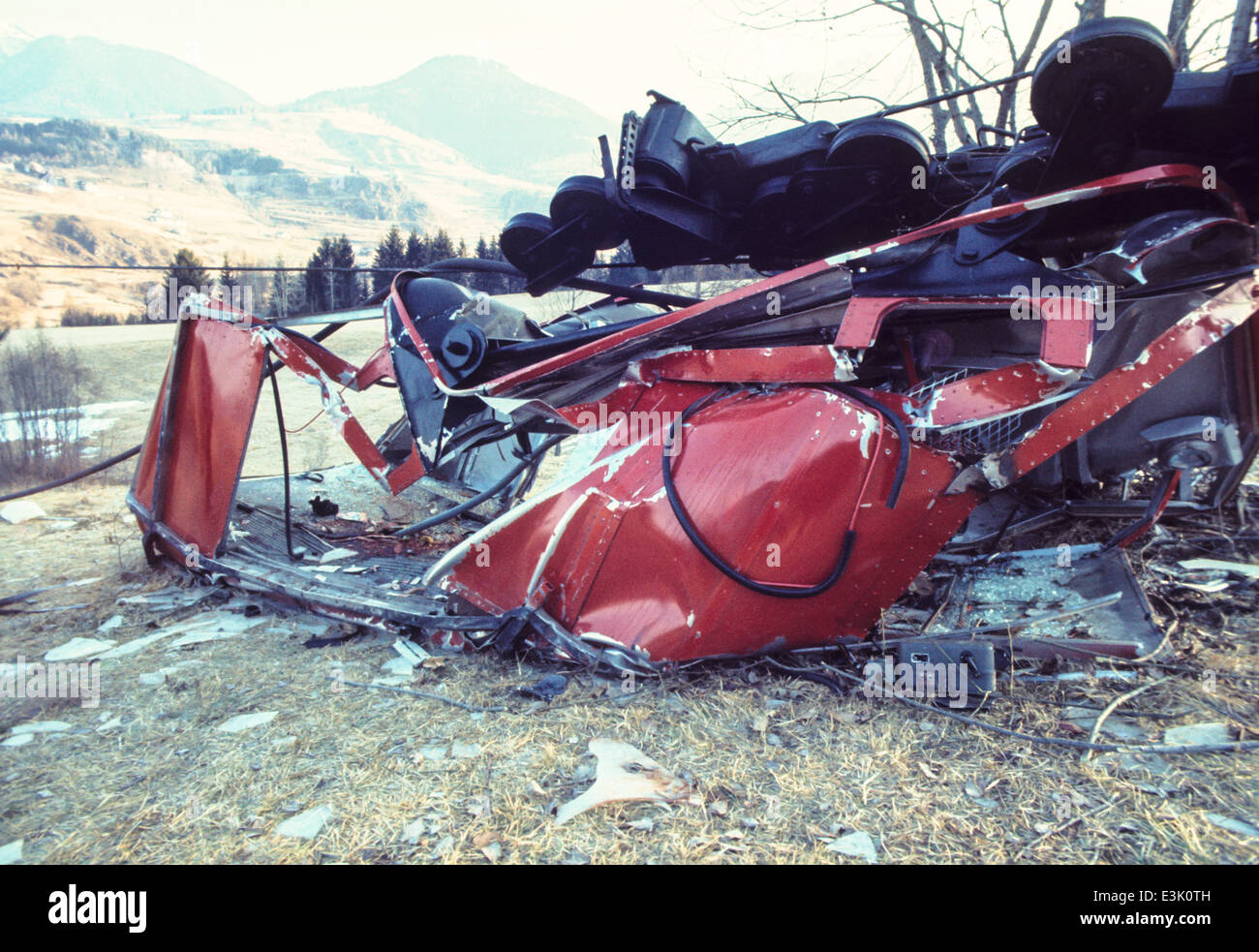 SeilbahnVorfall, 70 Stockfotografie Alamy