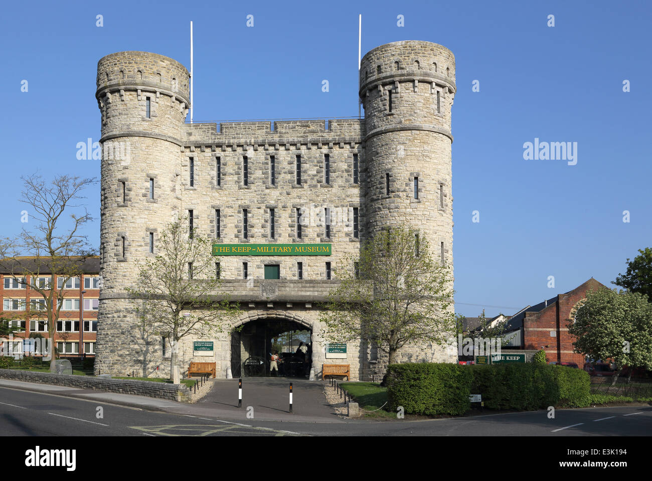 halten Sie Militärmuseum in Dorchester county Stadt von dorset Stockfoto