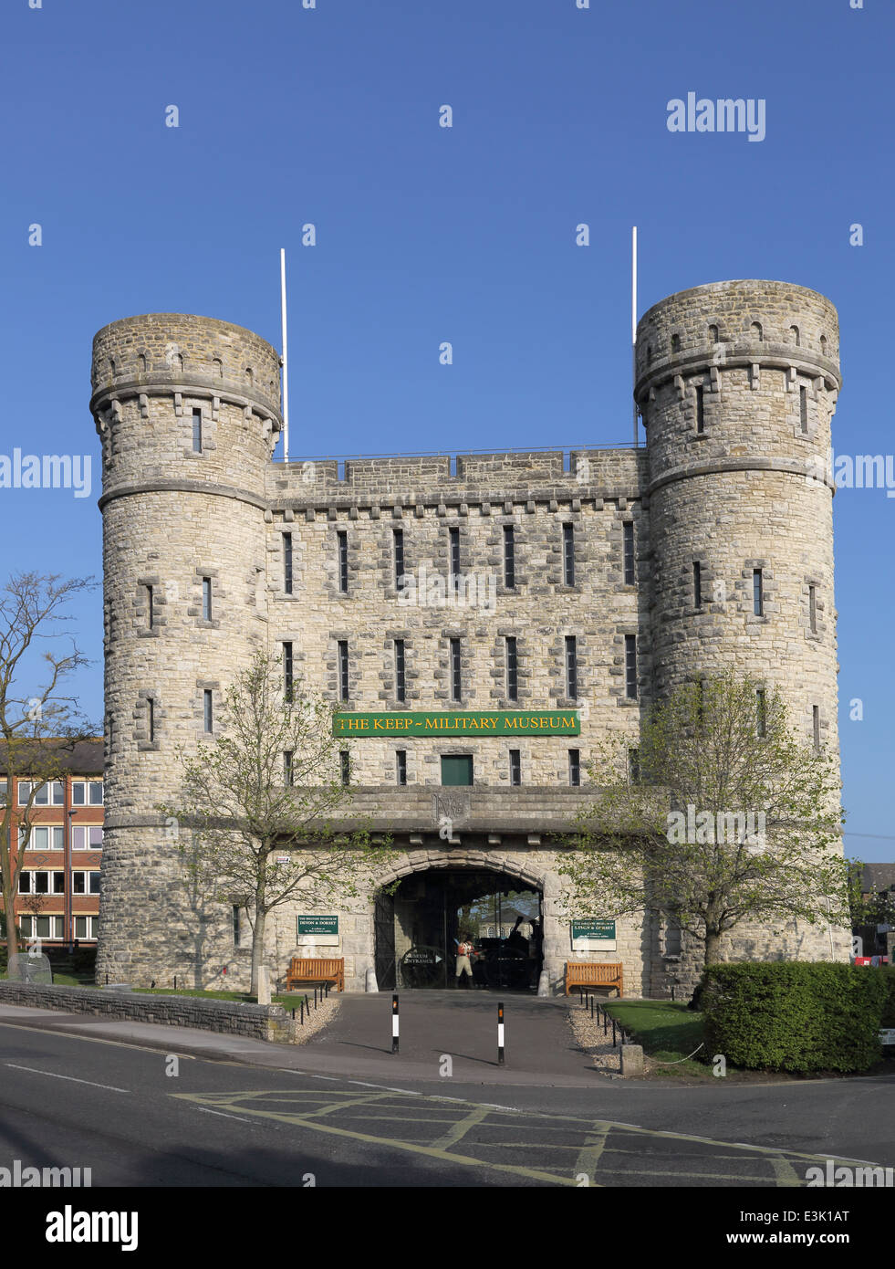 halten Sie Militärmuseum in Dorchester county Stadt von dorset Stockfoto