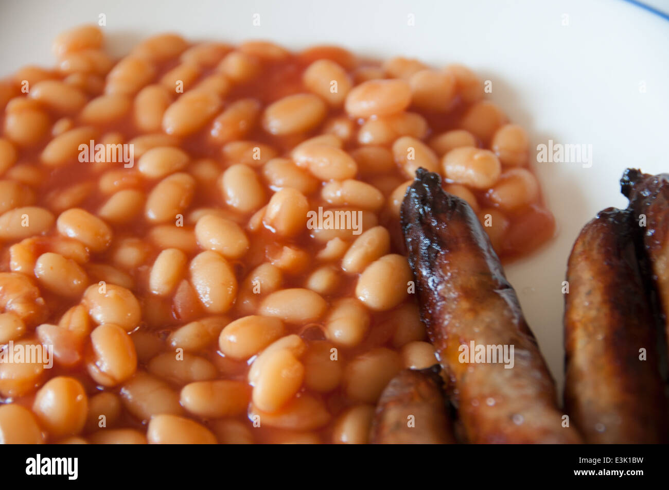 Traditionelles englisches Frühstück Stockfoto