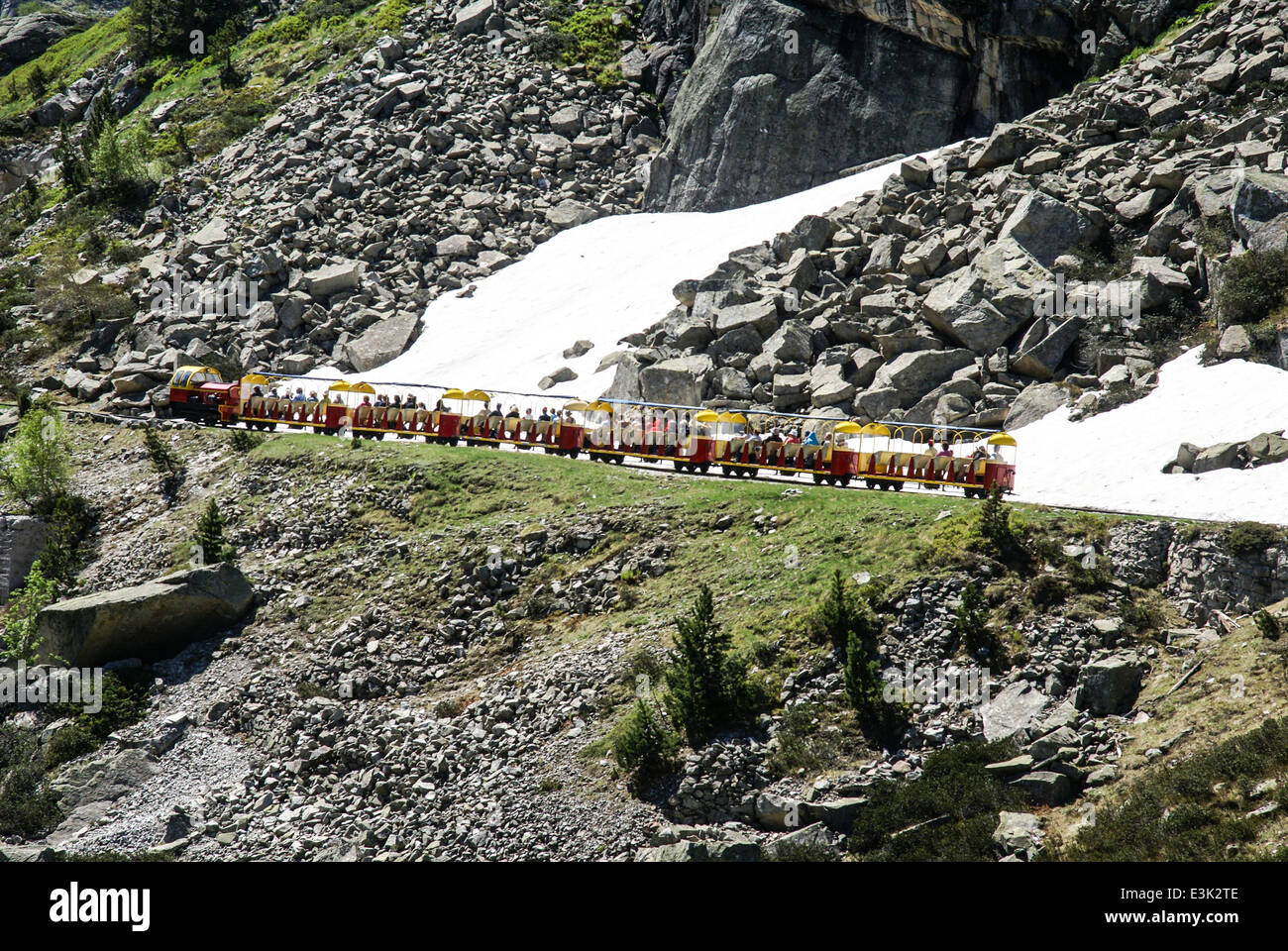 Pyrenäen-Nationalpark (Le Parc national des Pyrénées) Stockfoto