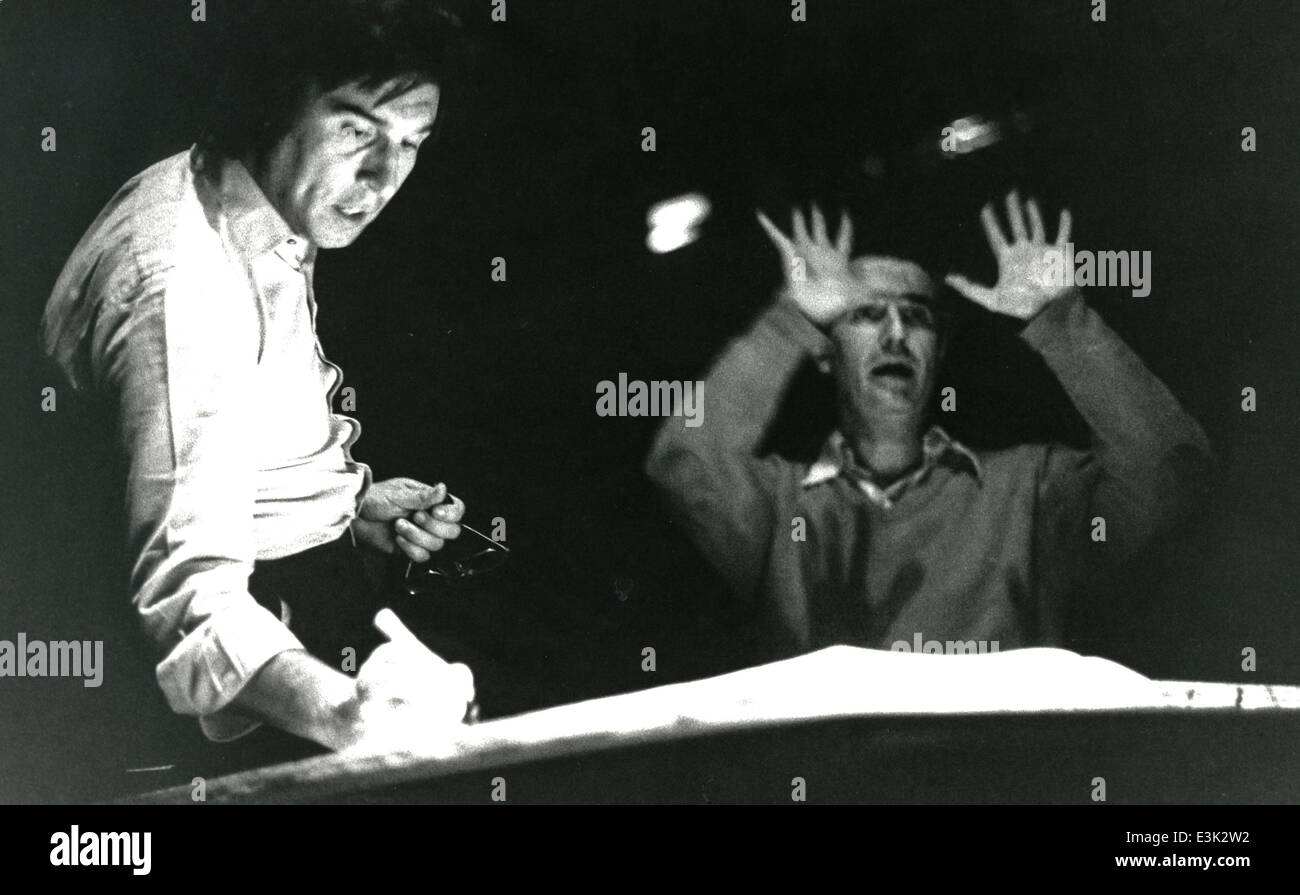 Claudio Abbado und Luigi Nonos, 70 Stockfoto