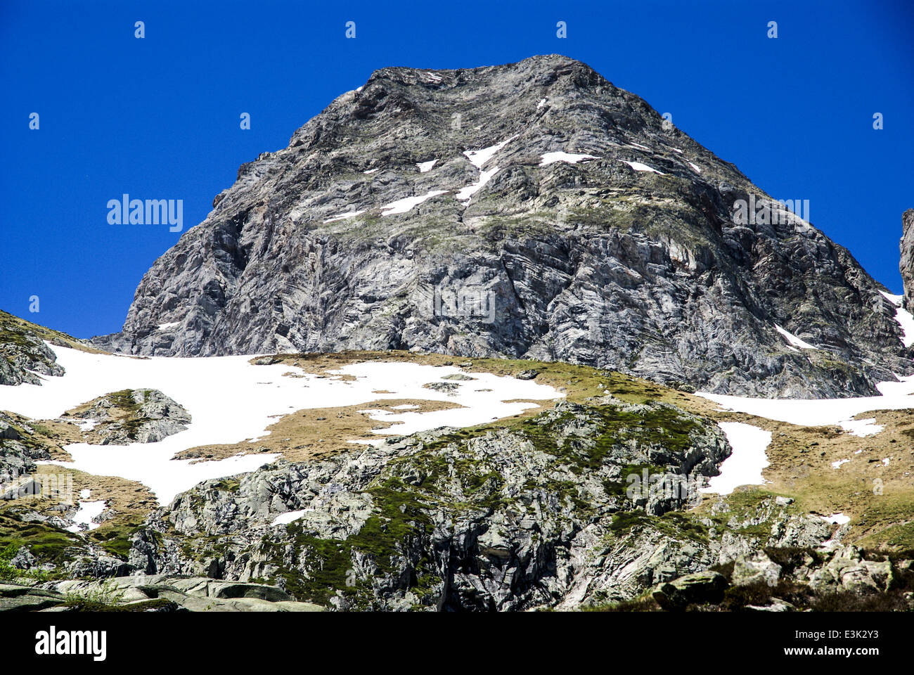 Pyrenäen-Nationalpark (Le Parc national des Pyrénées) Stockfoto