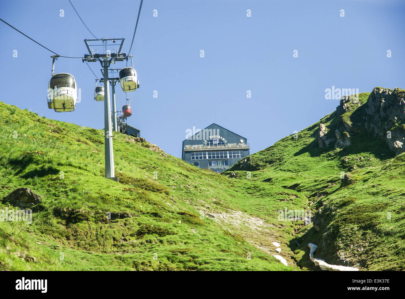 Pyrenäen-Nationalpark (Le Parc national des Pyrénées) Stockfoto