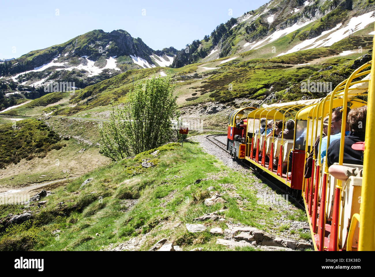 Pyrenäen-Nationalpark (Le Parc national des Pyrénées) Stockfoto