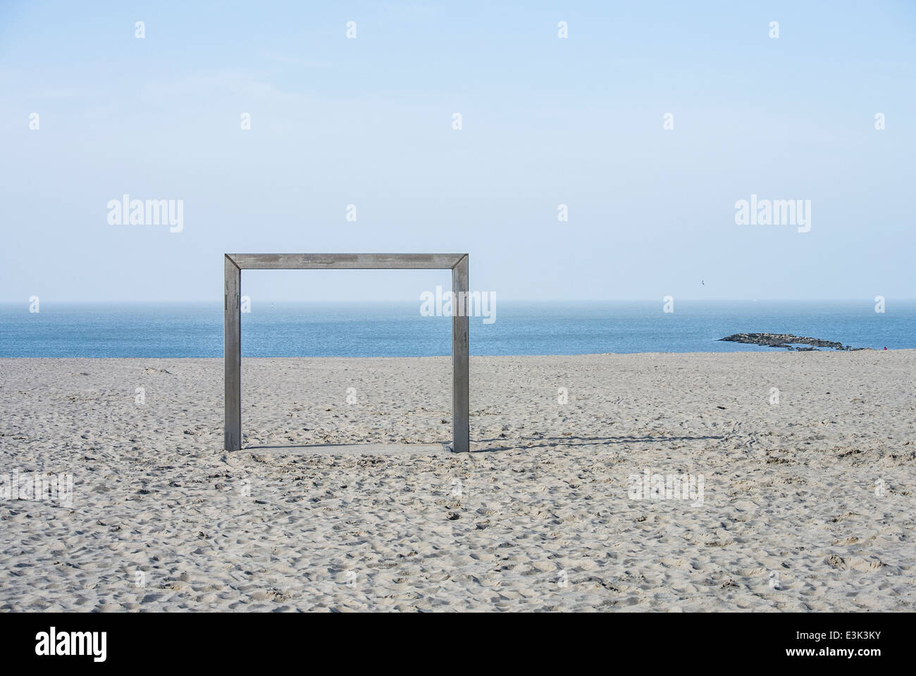 Tor zum Meer Stockfoto