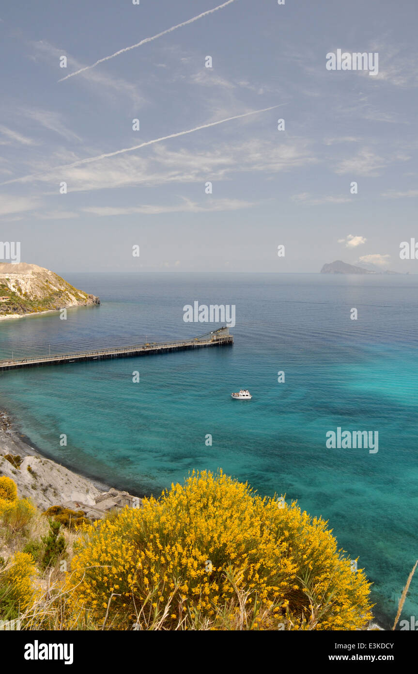 Lipari Island, Äolischen Inseln, Messina, Sizilien, Italien Stockfoto