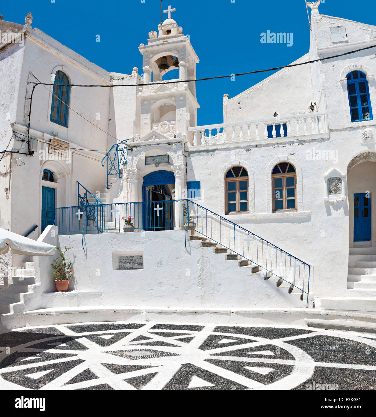 Traditionelle Dorf von Nikeia auf Nisyros Insel in Griechenland Stockfoto