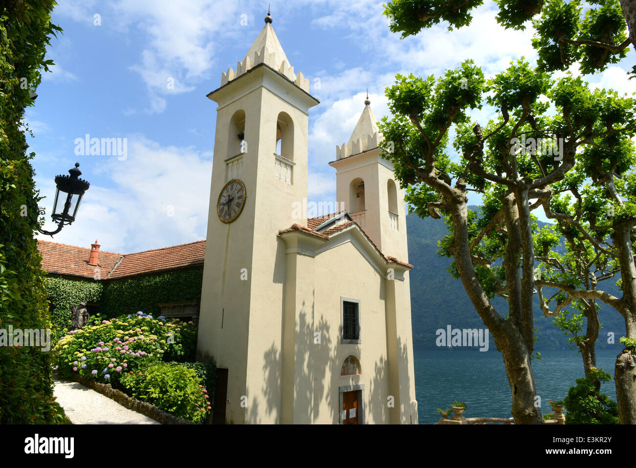 Villa Balbianello Gärten, Lenno, Comer See, Italien Stockfotografie Alamy