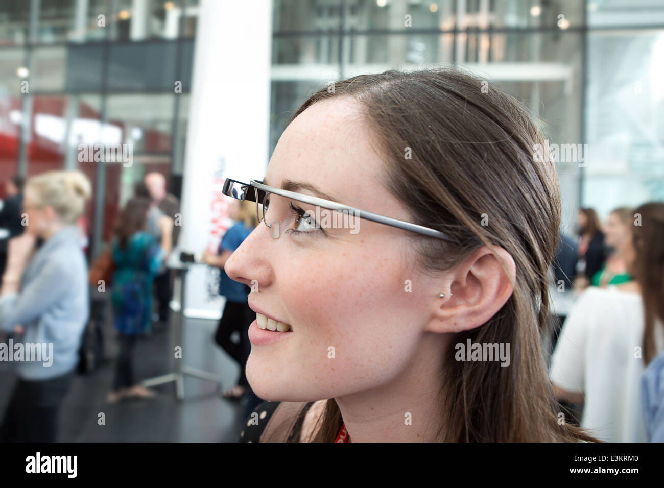 Google-Brille. Stockfoto