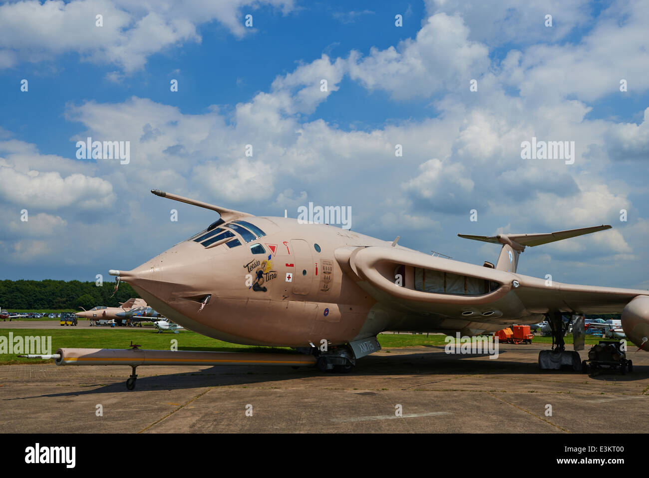 Handley Page Victor K2 HP80 XM715 Flugplatz Bruntingthorpe Leicestershire UK Stockfoto