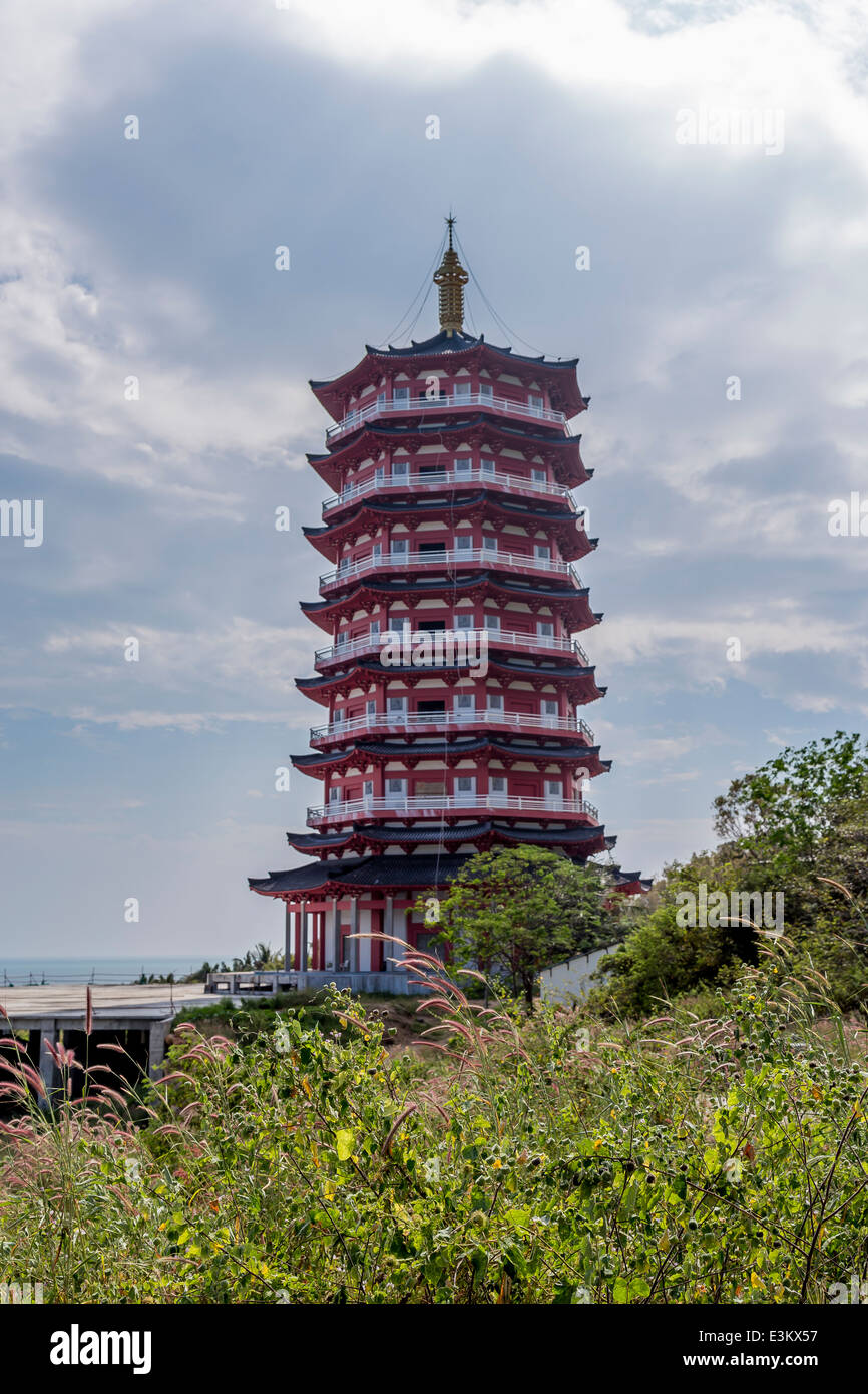 Hainan Insel Nanshan Buddhismus Kultur Park Quan Yin (Göttin der Barmherzigkeit) Stockfoto
