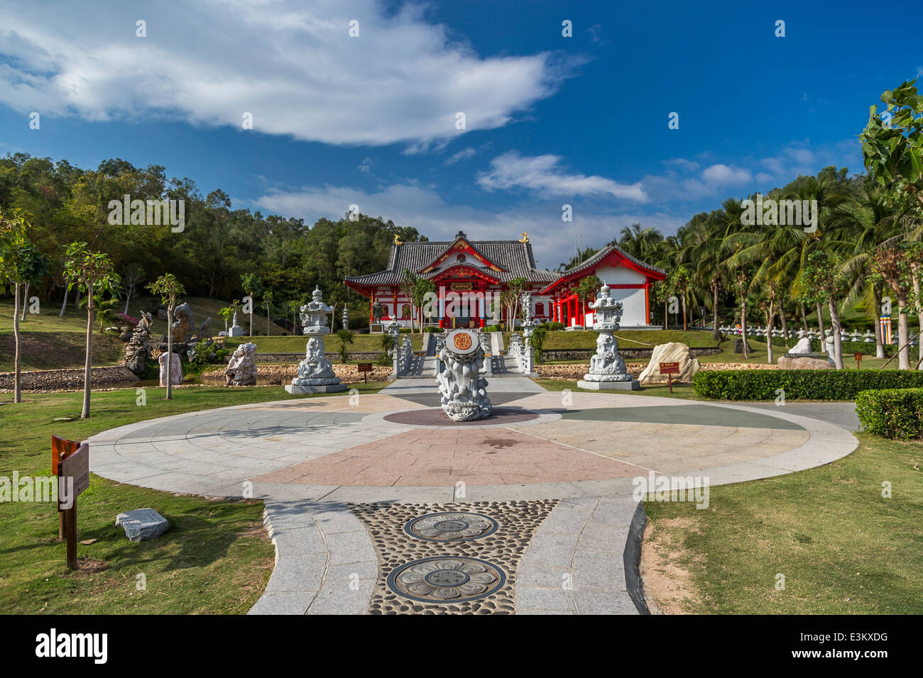 Hainan Insel Nanshan Buddhismus Kultur Park Quan Yin (Göttin der Barmherzigkeit) Stockfoto