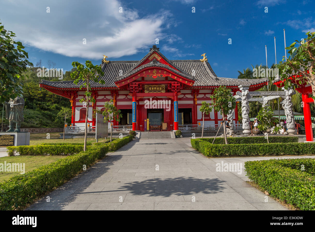 Hainan Insel Nanshan Buddhismus Kultur Park Quan Yin (Göttin der Barmherzigkeit) Stockfoto