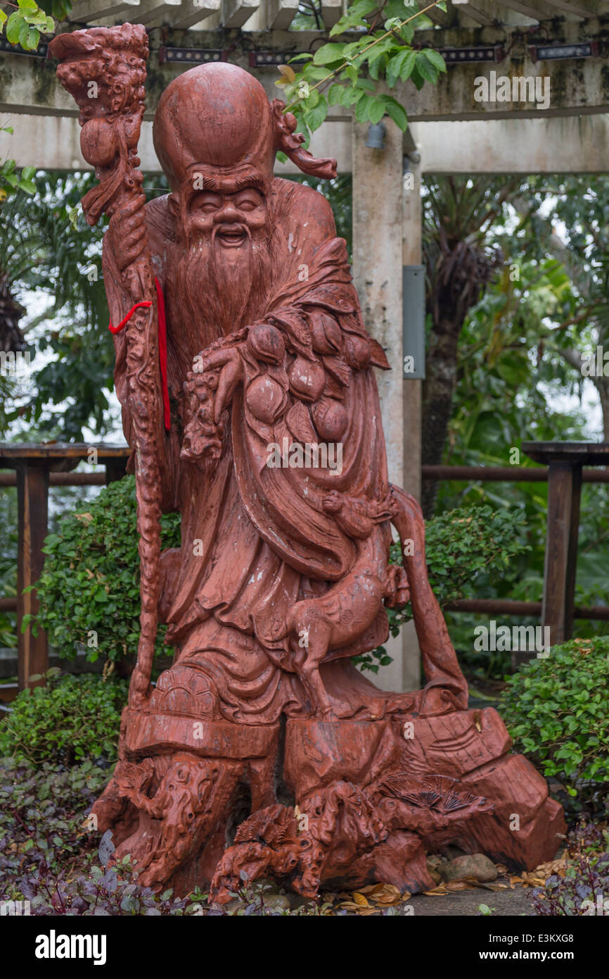 Hainan Insel Luhuitou Park Beobachtungsstation für Halleyschen Kometen Sanya Sanya bay Stockfoto