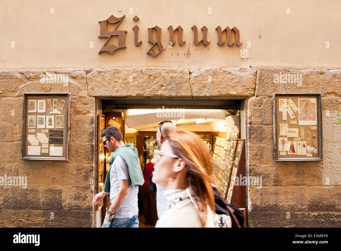 Alte Stadt-Shop, Florenz Stockfoto