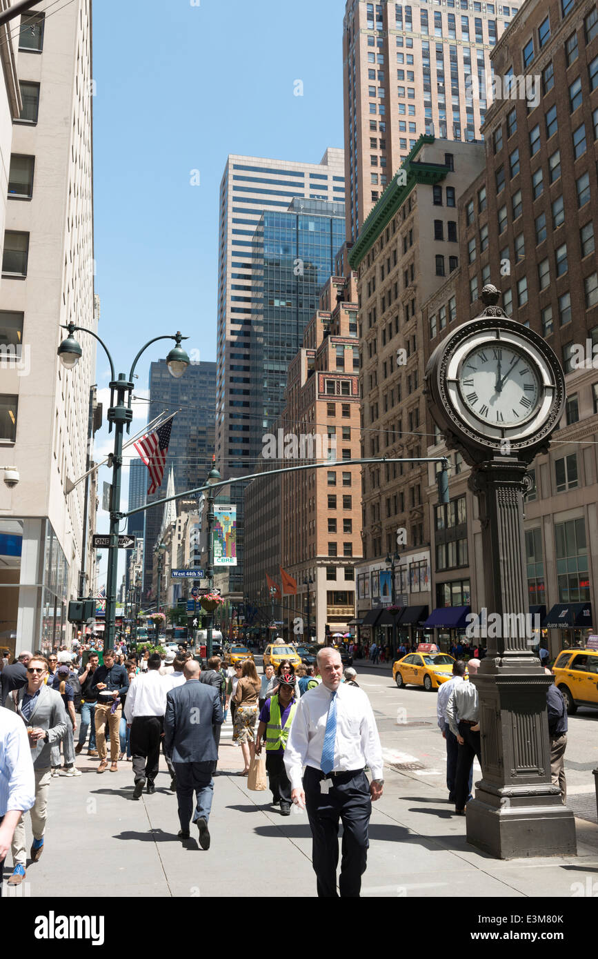 5th Avenue, New York USA Stockfoto