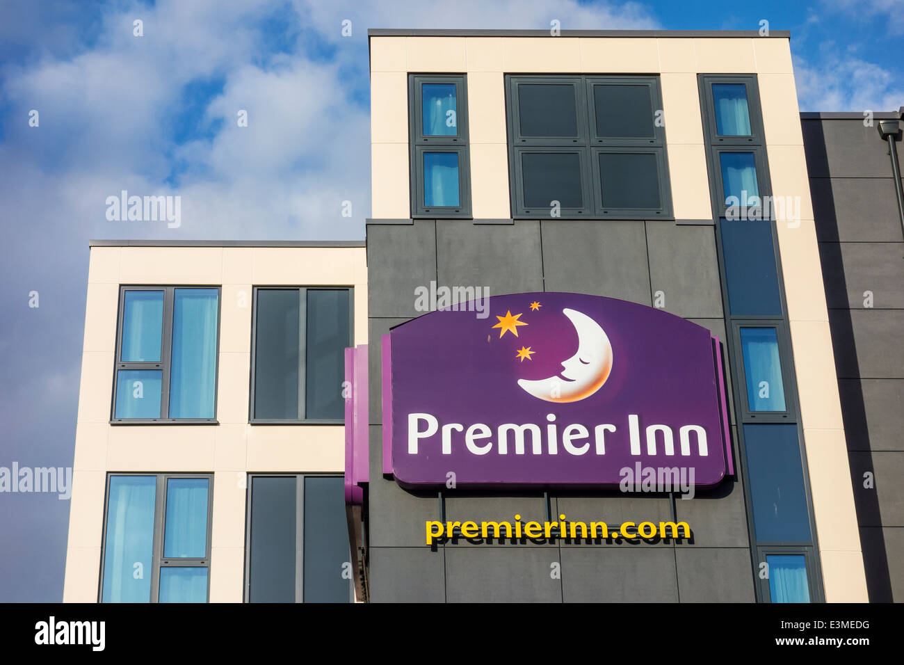 Premier Inn Hotel Canterbury neue Dover Straße. Geöffnete 2014 Stockfoto