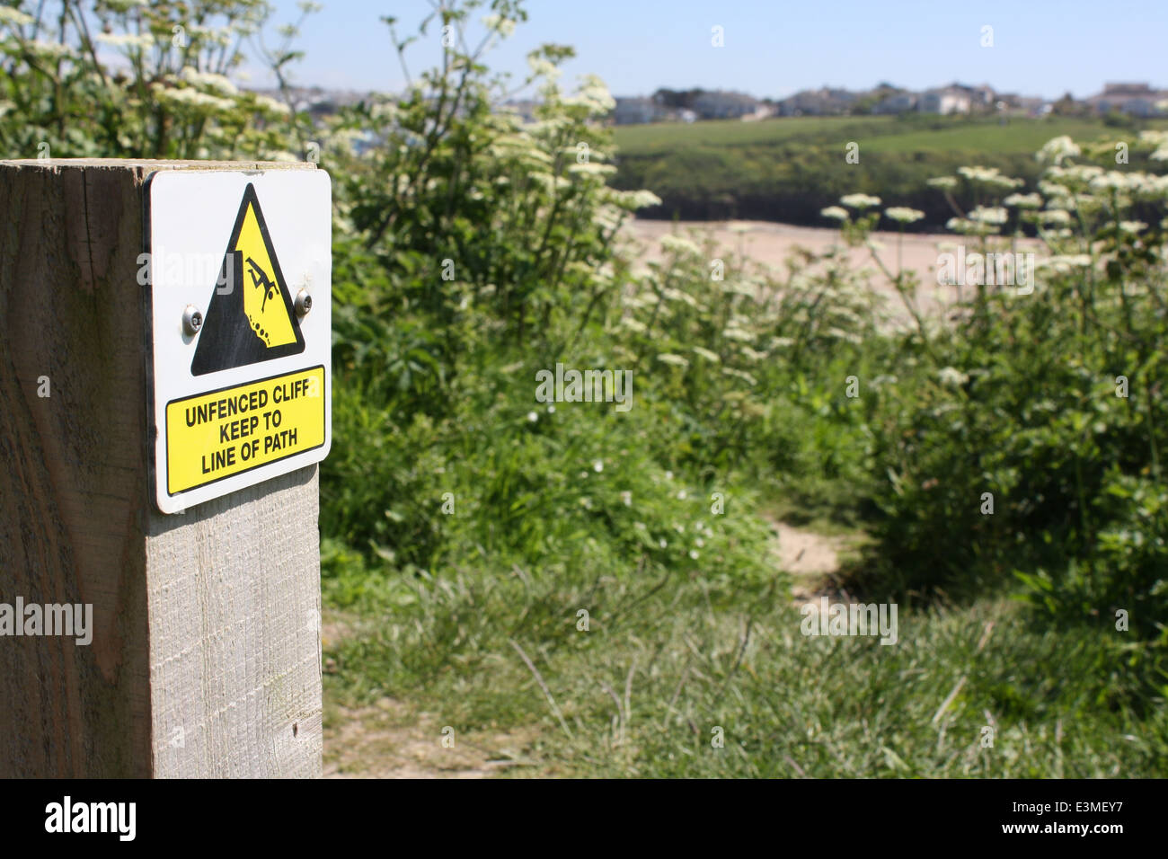 Britischen Küste - Cornwall Stockfoto