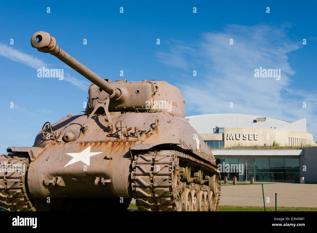 Utah Beach Landung Museum, Normandie, Frankreich Stockfoto