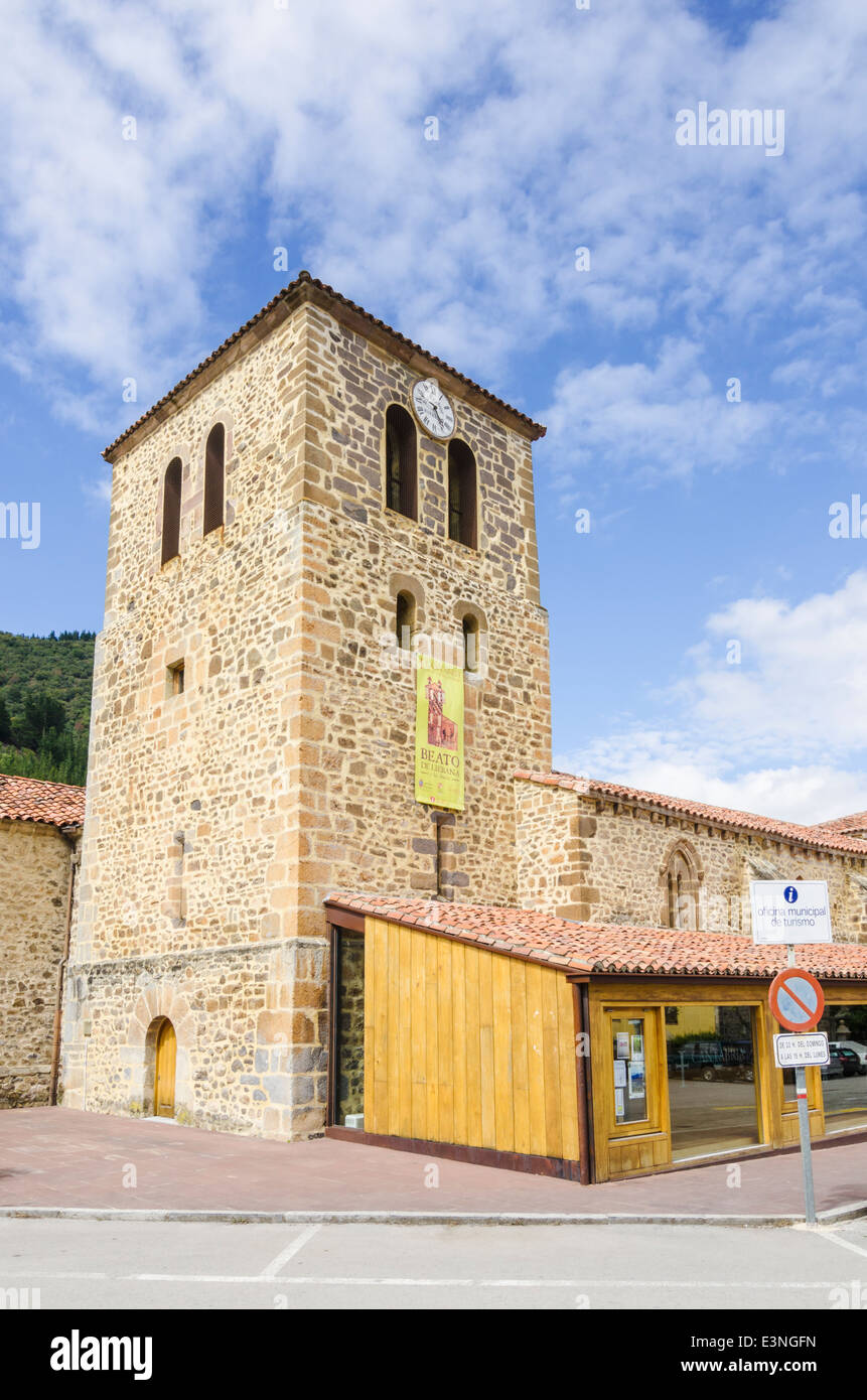 Tourismusbüro in Potes, Kantabrien, Spanien Stockfoto