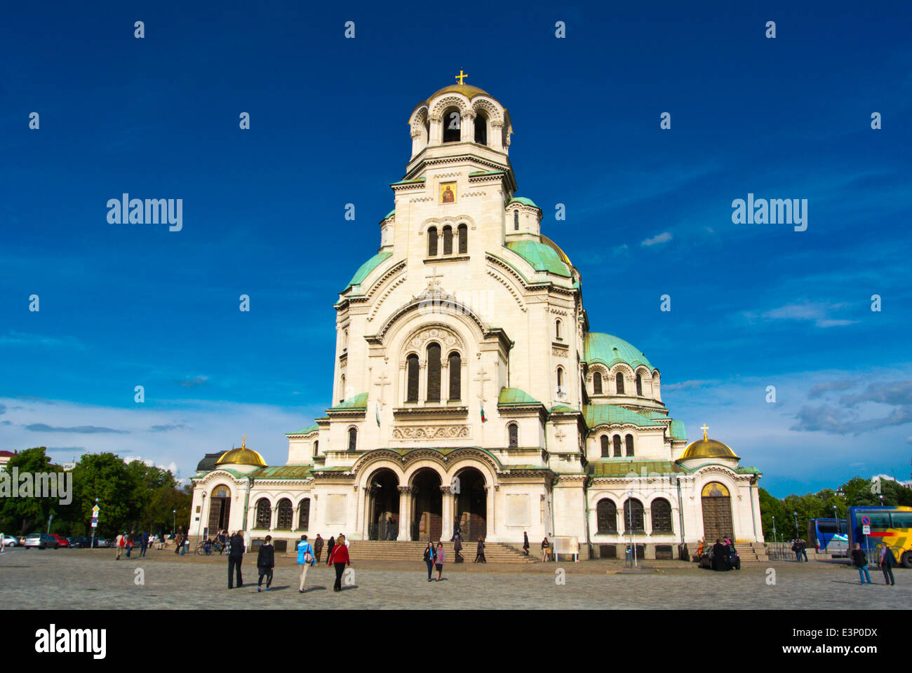 Alexander Nevsky Kirche (1912), Sofia, Bulgarien, Europa Stockfoto