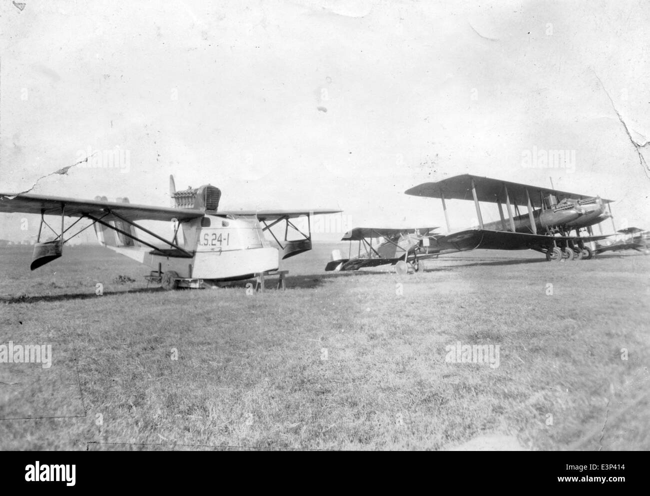 AL61A-256 Loening s-1 A.S.24-1 und LWB-Eule A.S.64012 Stockfoto