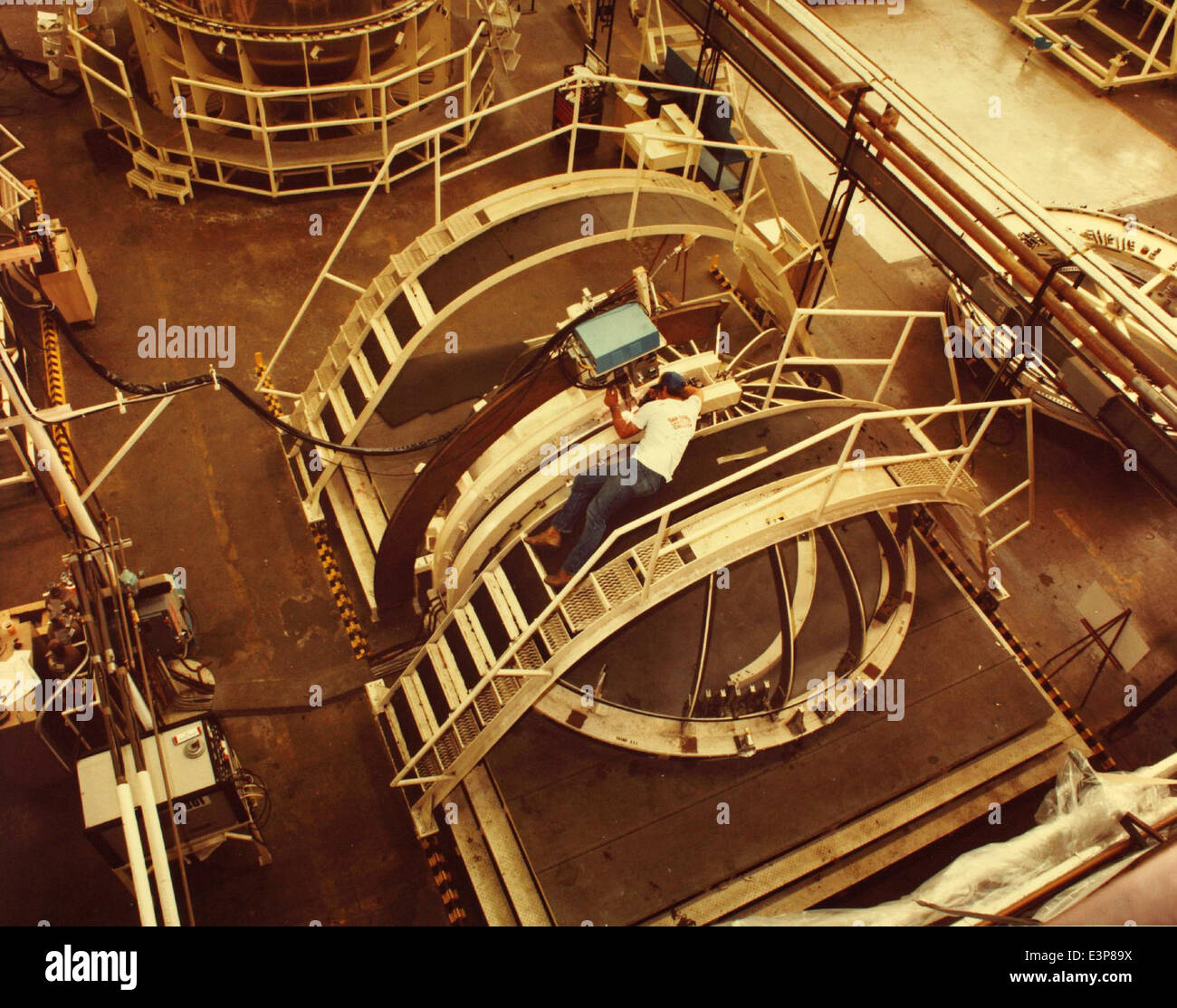 Convair/General Dynamics spielte in den 1960er Jahren eine Schlüsselrolle bei der Entwicklung der Atlas-Rakete Dieses Raketensystem trug wesentlich zu den frühen Weltraum- und Verteidigungsprogrammen der Vereinigten Staaten bei, insbesondere zu den Interkontinentalraketen (ICBM) und den Bemühungen um die Weltraumforschung. Stockfoto