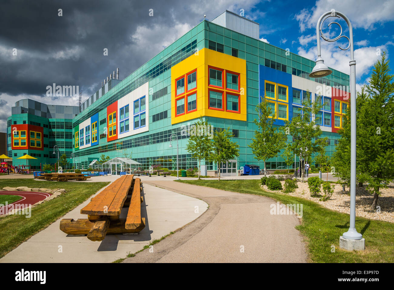 Das Alberta Children Hospital, Calgary, Alberta, Kanada Stockfoto