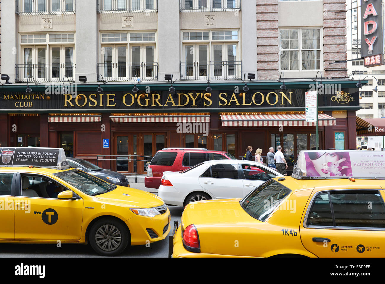 Rosie O'Grady Saloon, Midtown West Manhattan, New York Stockfoto