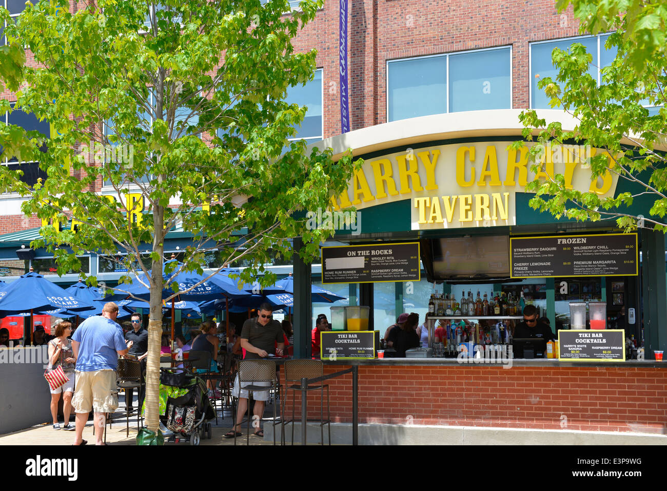 Carays Taverne am Navy Pier, Chicago Stockfoto