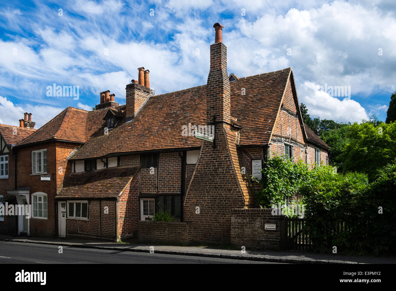 Miltons Landhaus, Chalfont St Giles Buckinghamshire. Haus von John Milton Dichter. Stockfoto