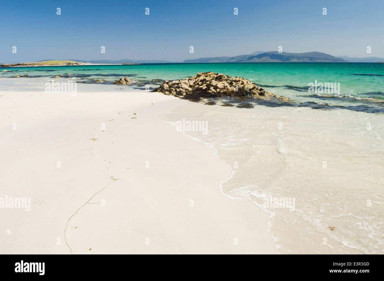 Strand auf der Insel Iona, Argyll, Schottland. Stockfoto