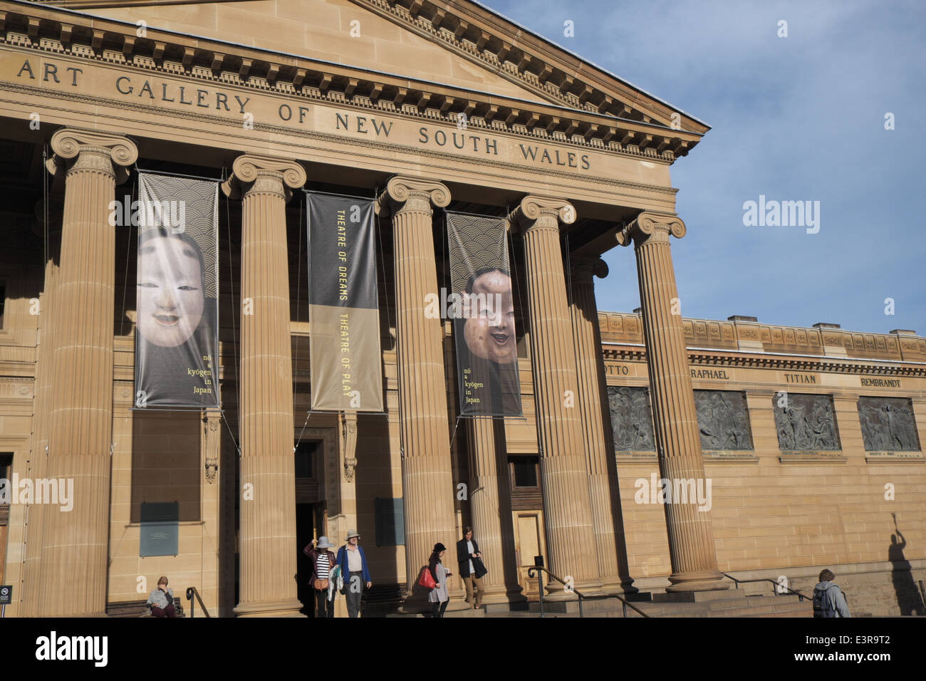 Art Gallery of New South Wales in Sydney/Australien gegründet 1880 Stockfoto