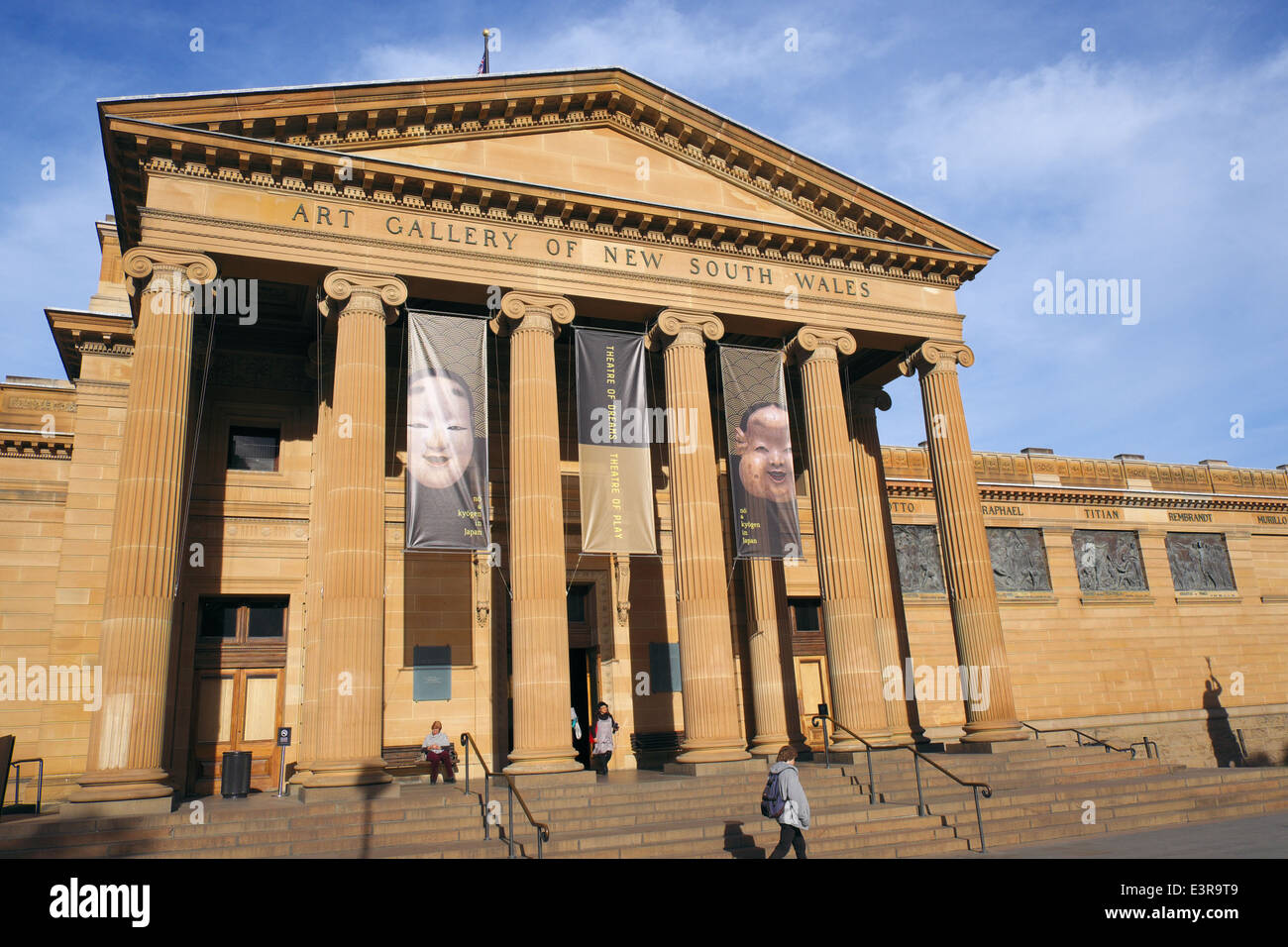Art Gallery of New South Wales in Sydney/Australien gegründet 1880 Stockfoto