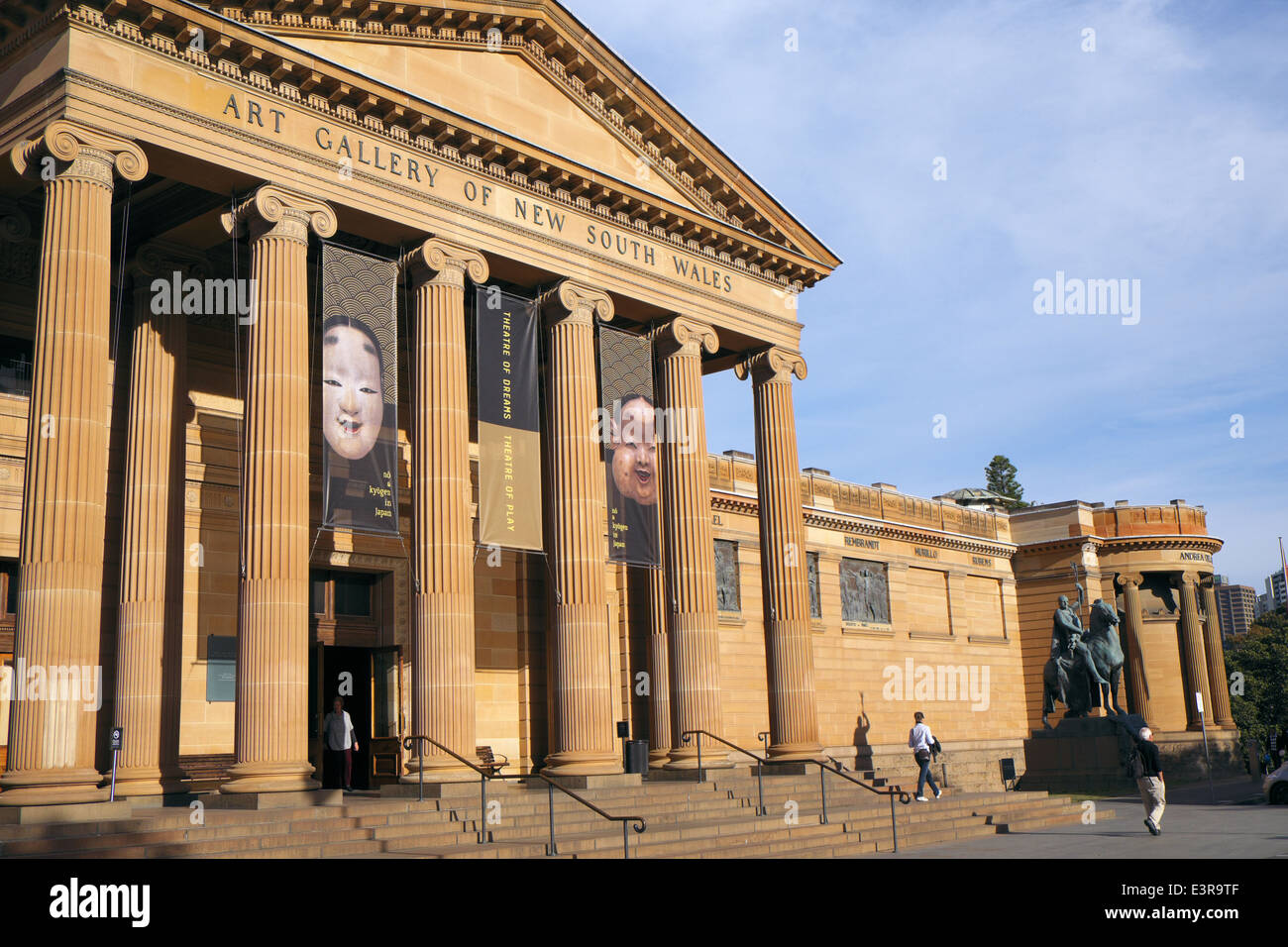 Art Gallery of New South Wales in Sydney/Australien gegründet 1880 Stockfoto