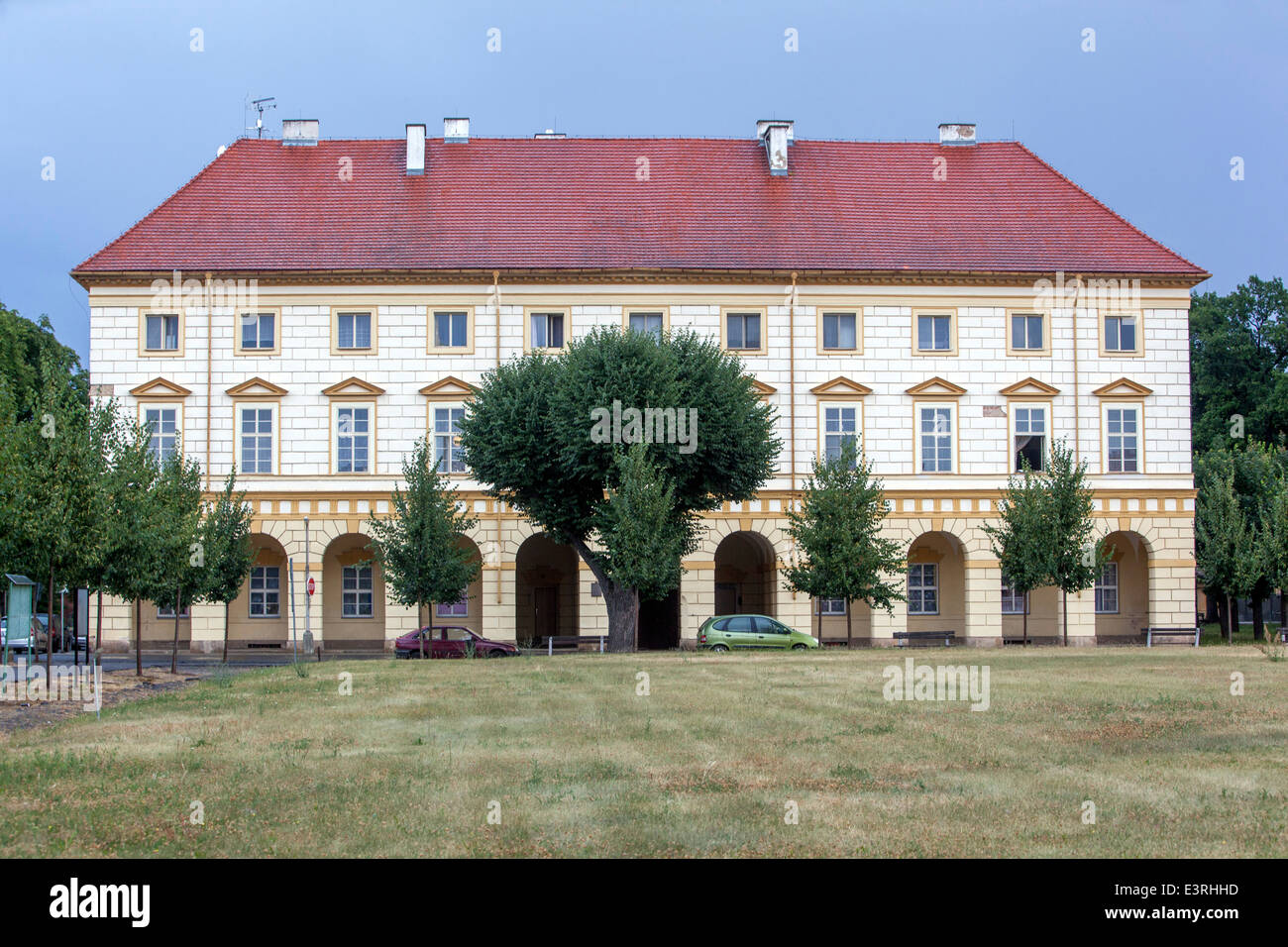 Terezin Stadt, wichtigsten quadratisch, Tschechische Republik, Europa