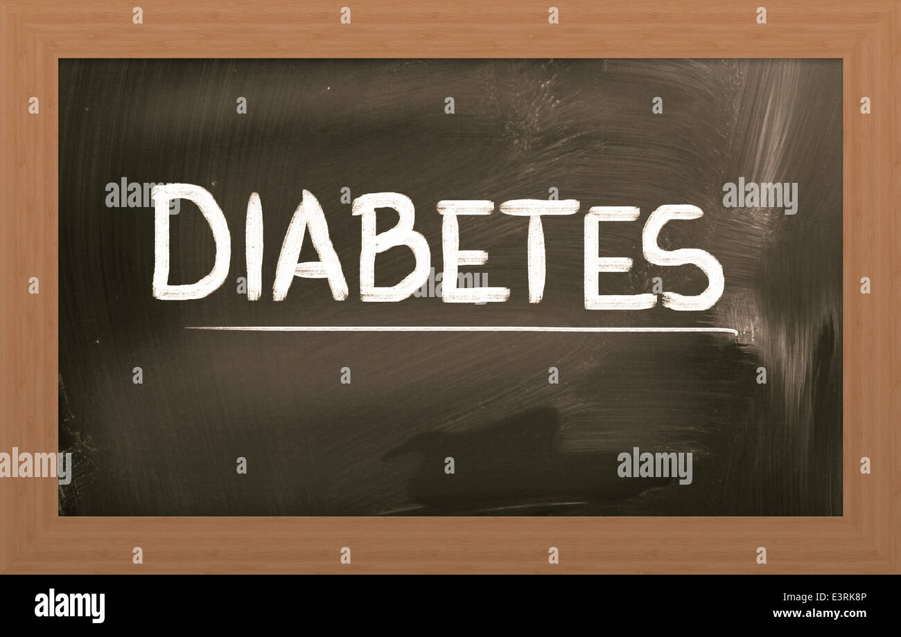 Diabetes-Konzept Stockfoto