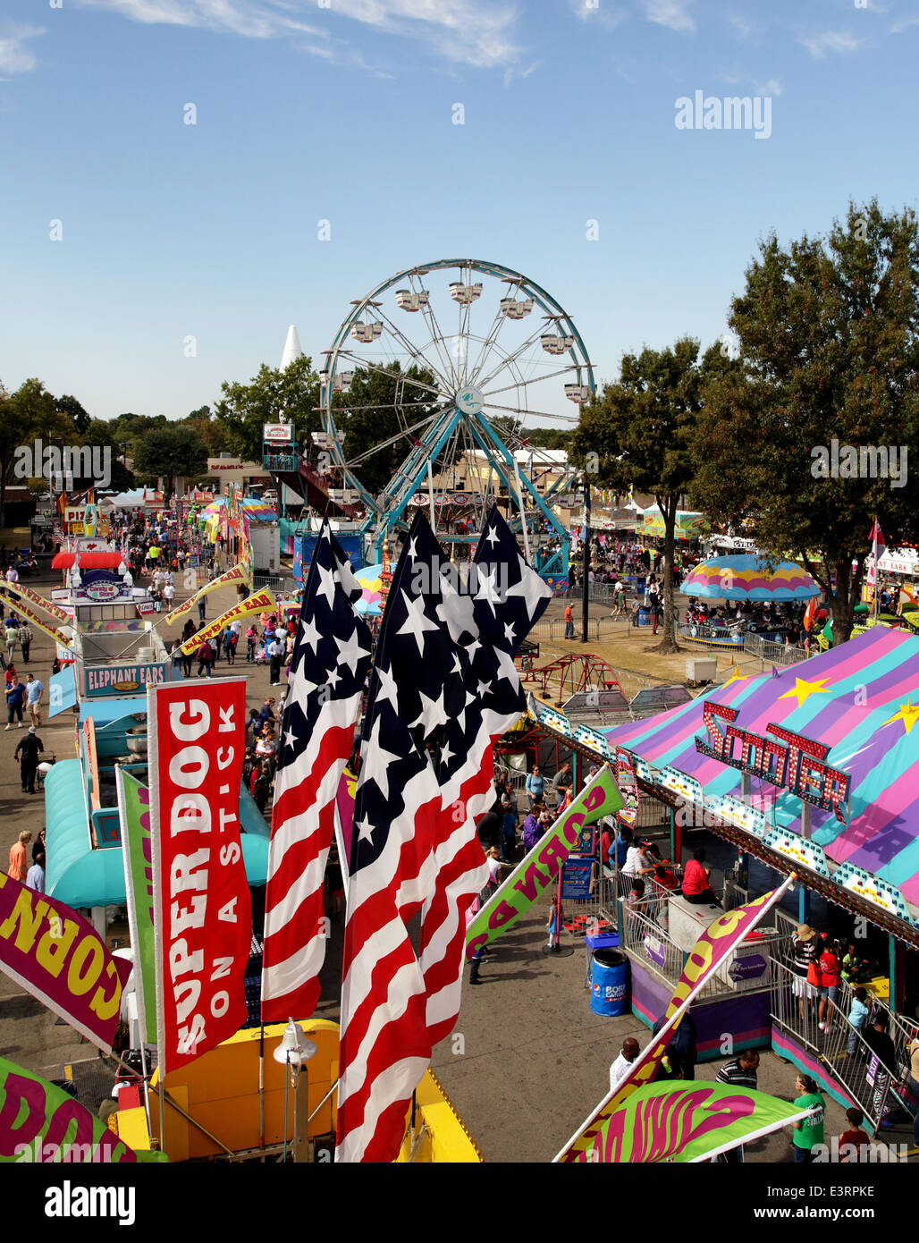 Der South Carolina State Fair feiert 144. Jahr der Spaß in Columbia, SC, 20. Oktober 2013, Foto von Katharina Braun/OIC 0203 174 Stockfoto
