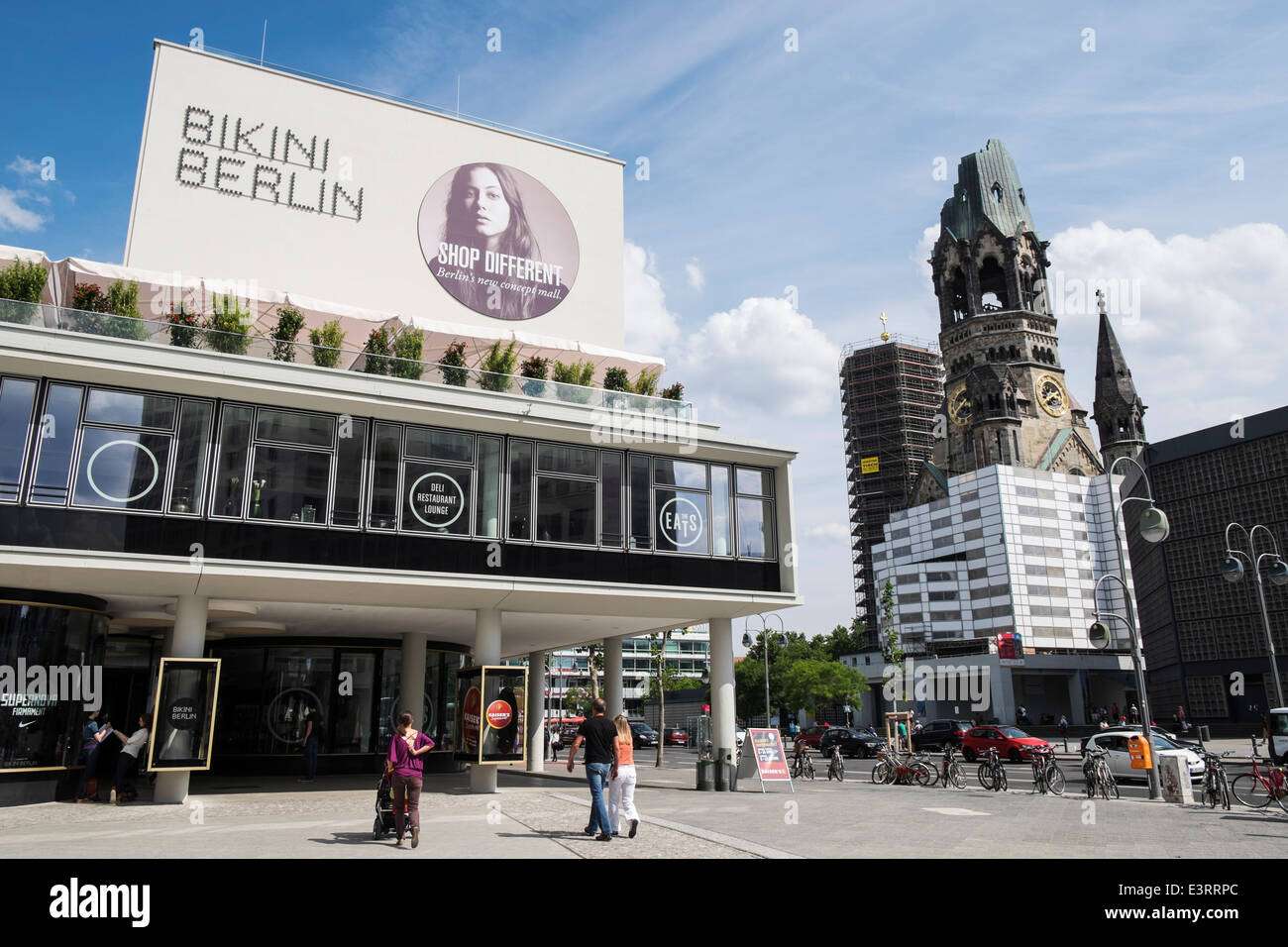 Bikini Berlin neues Einkaufszentrum in Charlottenburg Berlin Deutschland Stockfoto