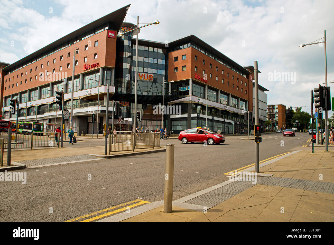 Sol zentrale Unterhaltung Freizeit komplexe Northampton Vereinigtes Königreich Stockfoto