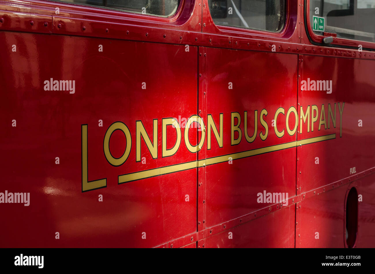 Londoner Routemaster Bus Stockfoto