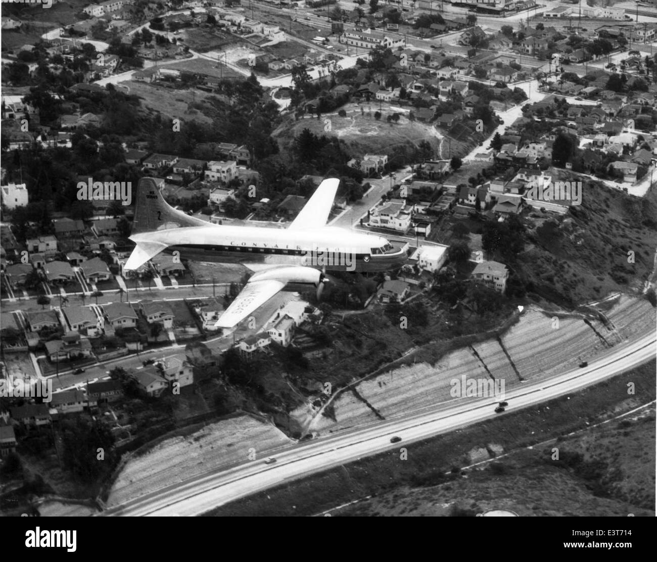 Convair 240, NX90849, San Diego, 1947 Stockfoto