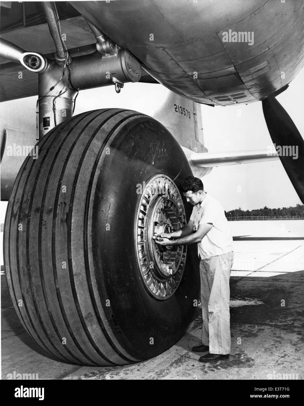 Convair XB-36 Peacemaker Prototyp (42-13570) Stockfoto