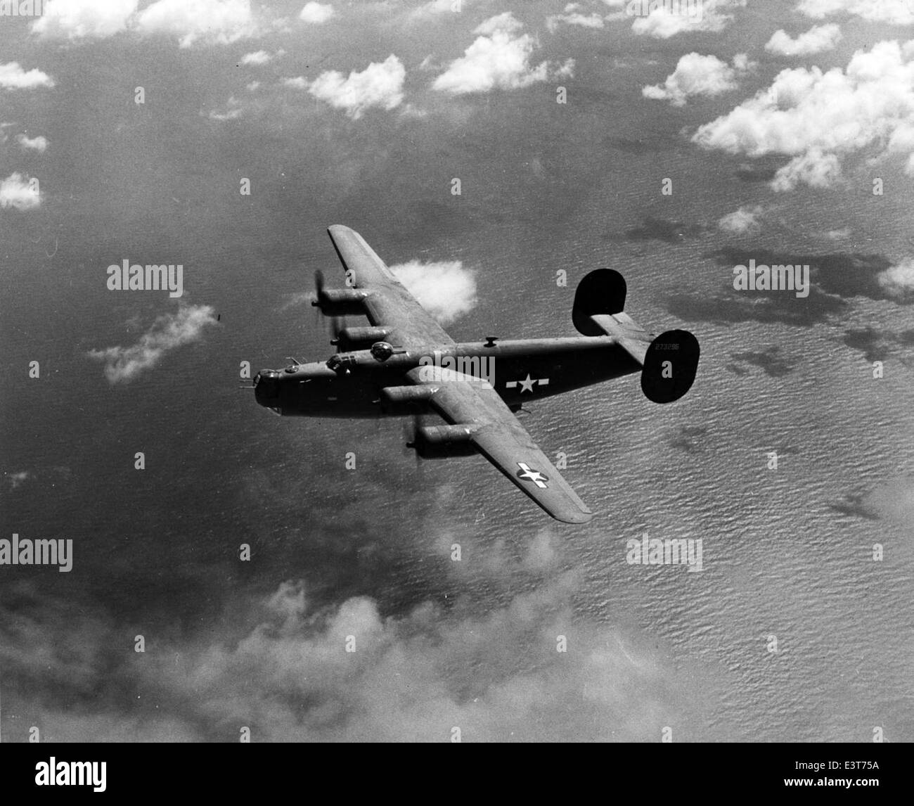 Konsolidierte B-24J, 42-73296 Stockfoto