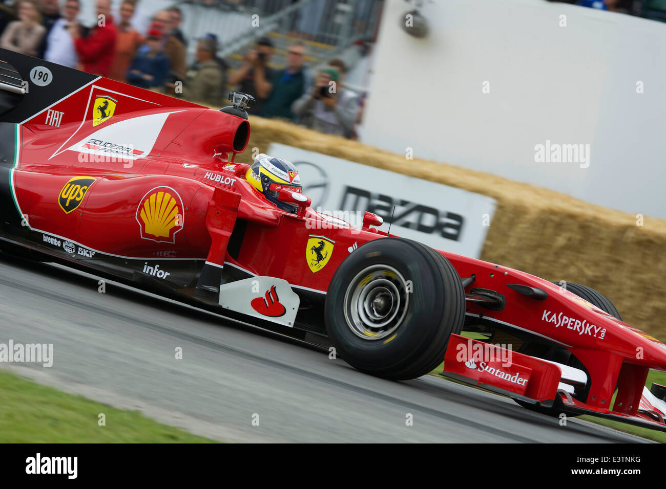 Goodwood Festival of Speed, Ferrari F1 Stockfoto