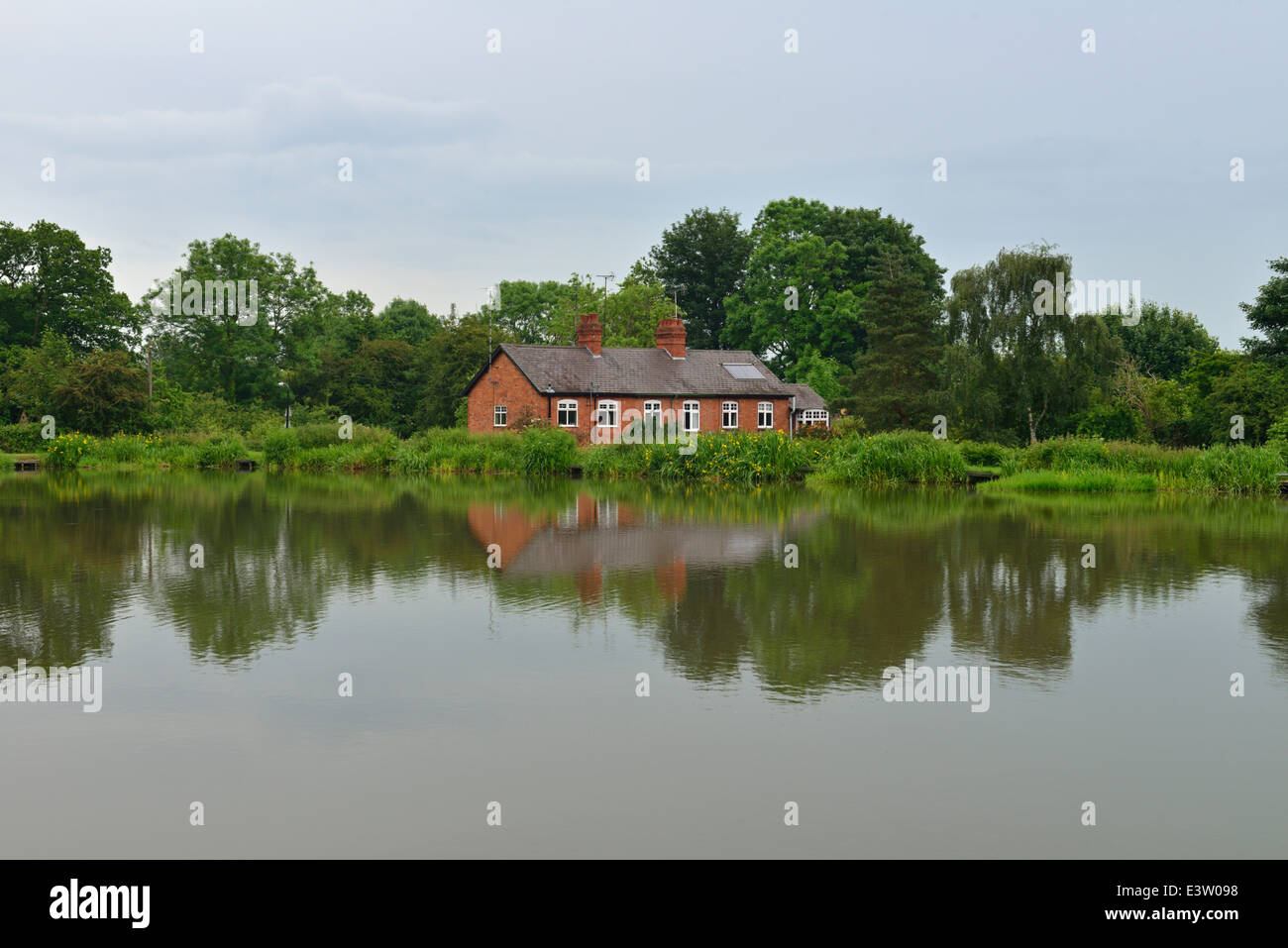 Haus, Stratford-upon-Kanals, Wilmcote, Warwickshire, West Midlands, Vereinigtes Königreich Stockfoto