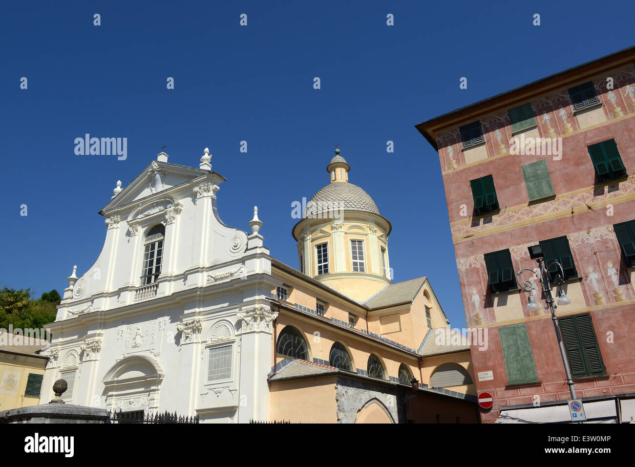 Chiavari in Ligurien Italien italienische Architektur Stockfoto
