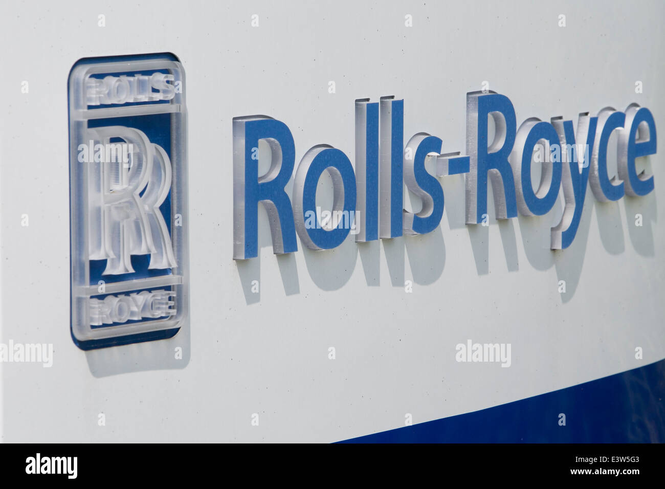 Der Rolls-Royce Crosspointe Werksgelände in Prince George, Virginia. Stockfoto