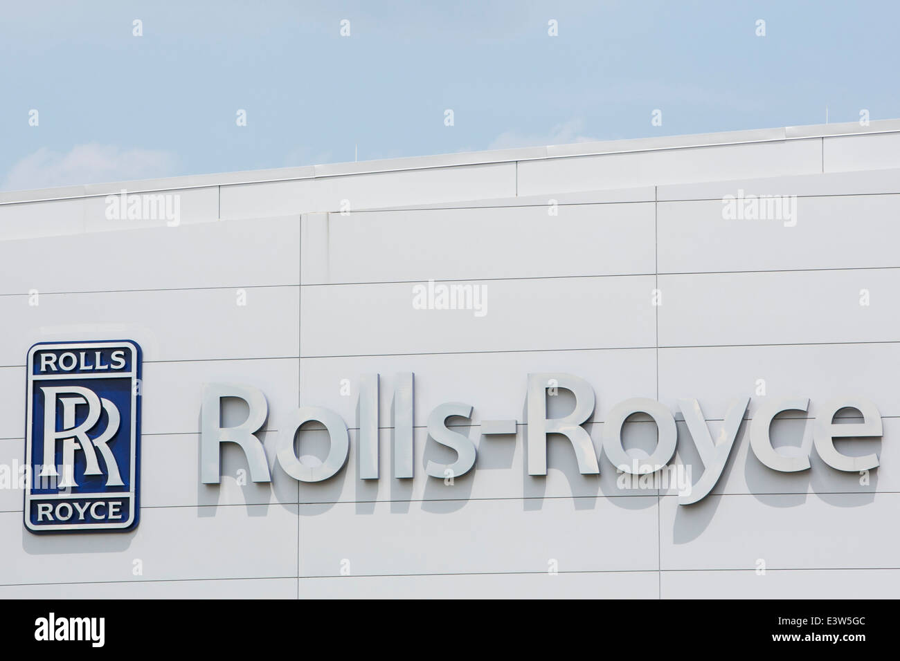Der Rolls-Royce Crosspointe Werksgelände in Prince George, Virginia. Stockfoto